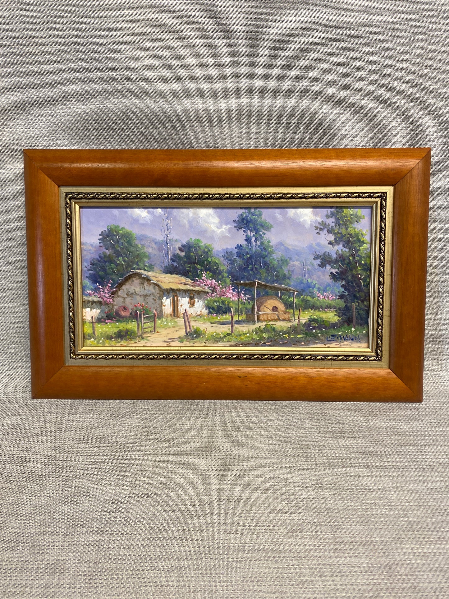 Framed Painting - Farm