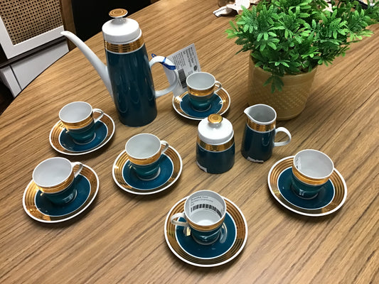 Beautiful East German Espresso Set
