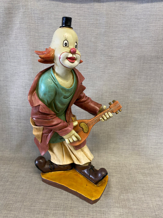 Vintage Clown Statue