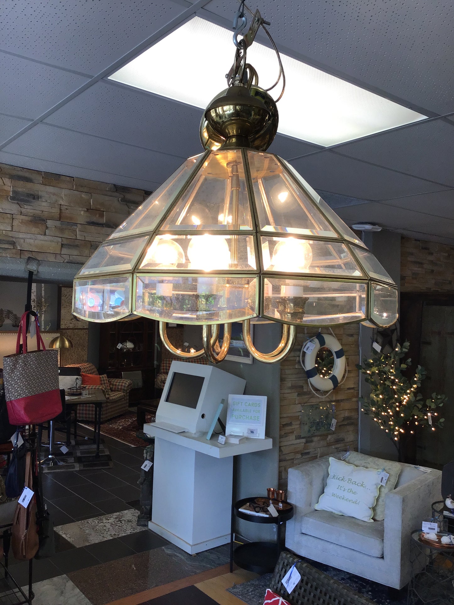 Tiffany Style Chandelier