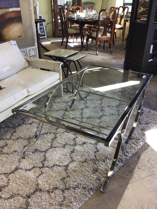 DNA Glass Coffee Table