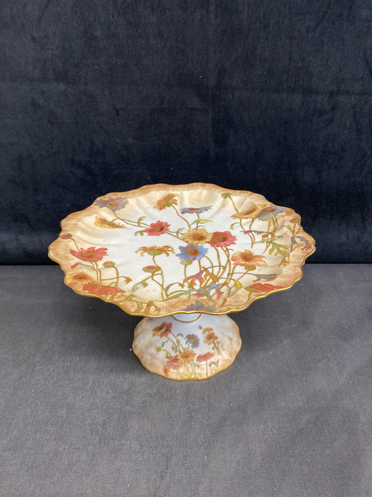 Antique Doulton Cake Stand - Floral