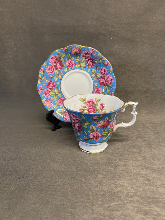 Royal Albert Teacup & Saucer - Harewood