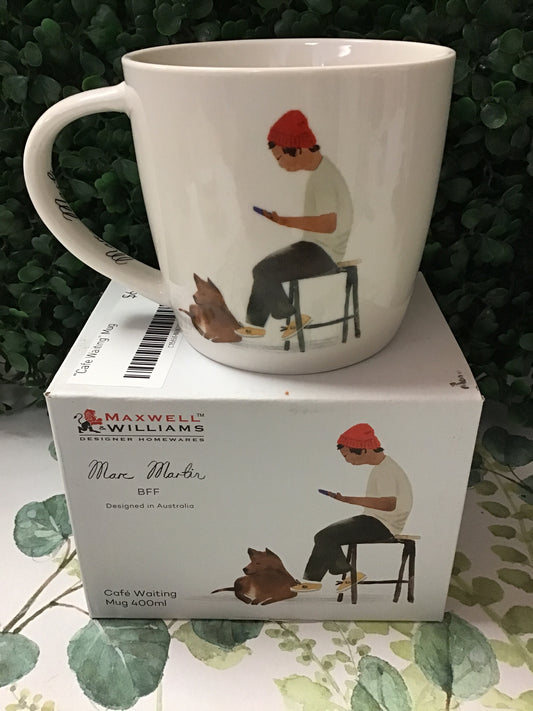 "Cafe Waiting" Mug