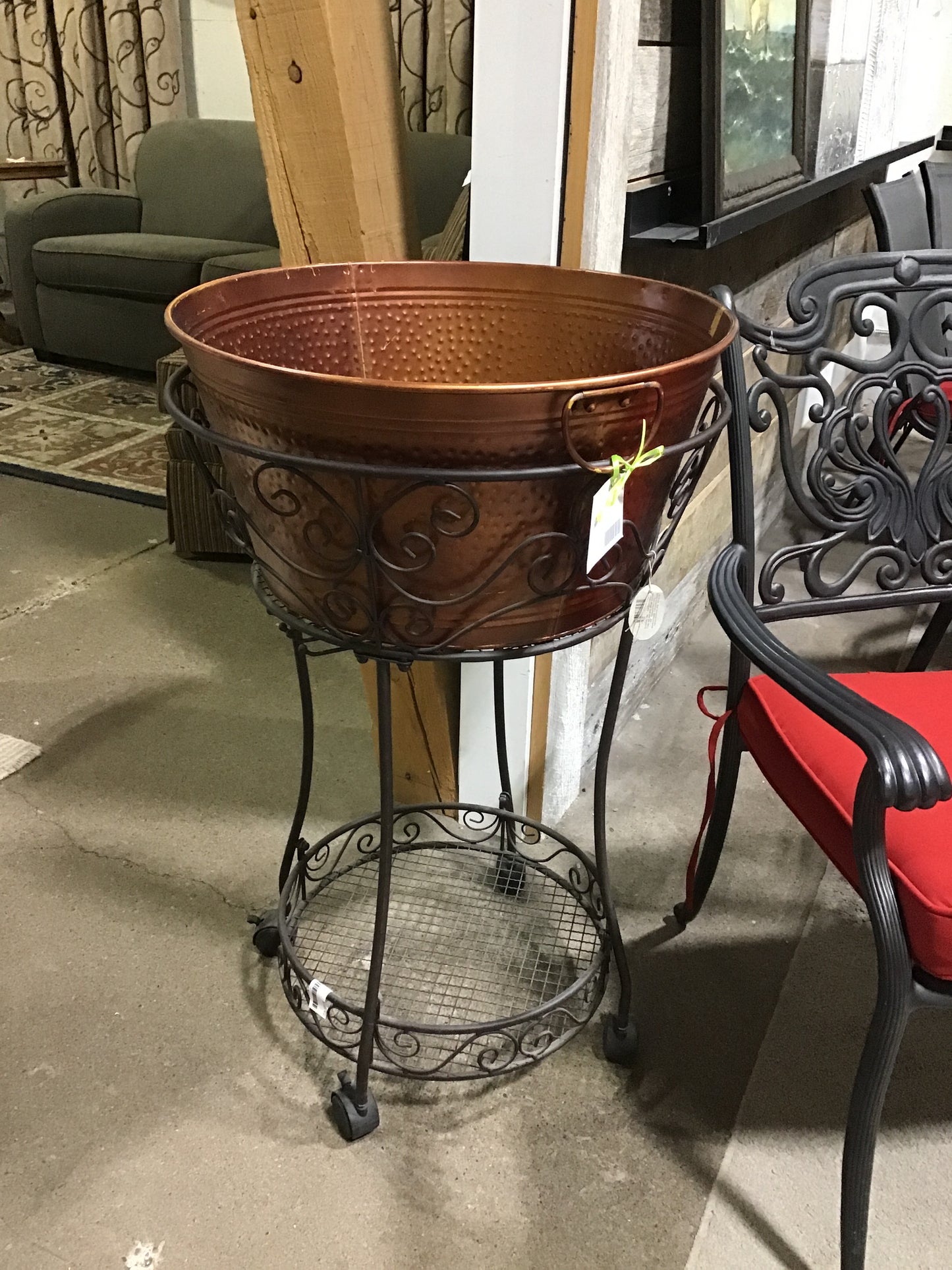 New! Rd Metal Chiller Cart
