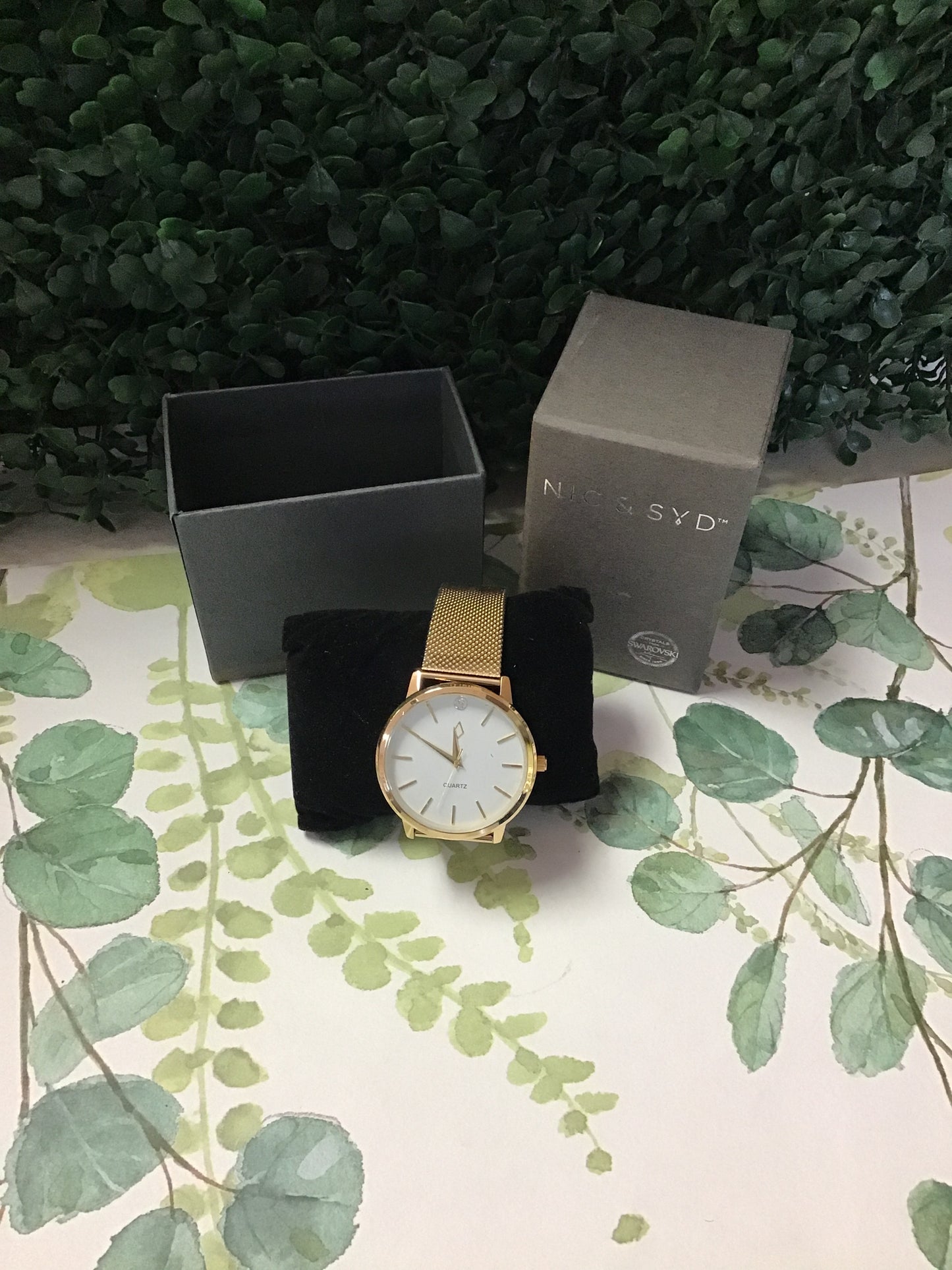 Brand New! Nic & Syd Ladies Swarovski Watch
