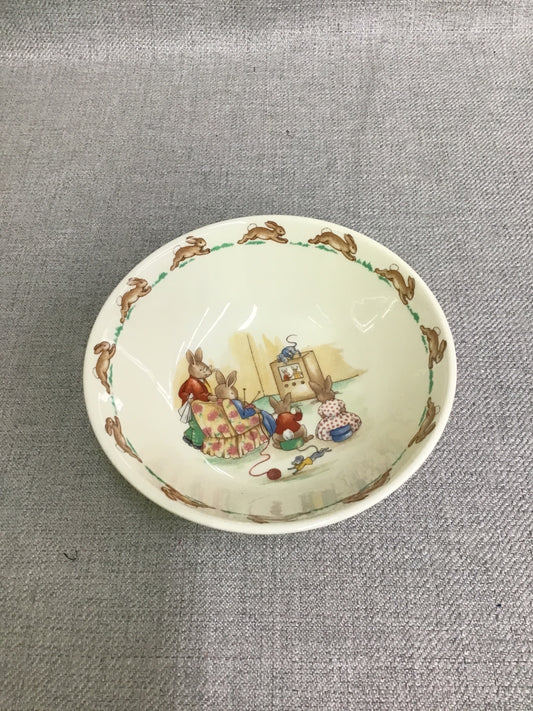 Bunnykins 'TV Time' Cereal Bowl