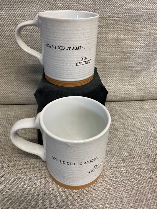 New! PAIR Quote Mugs - Britney