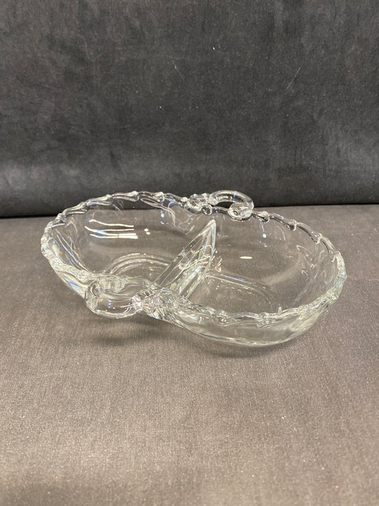 Vintage Candlewick Oval Relish