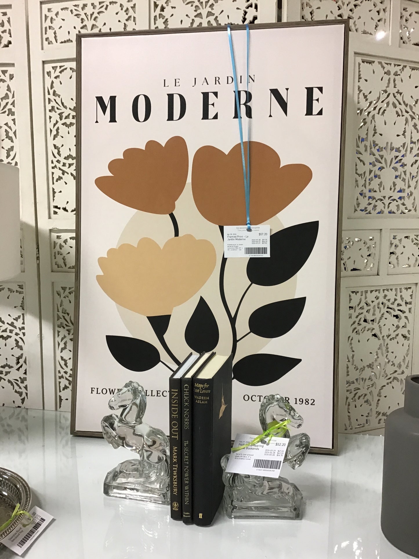 Framed Print - Le Jardin Moderne