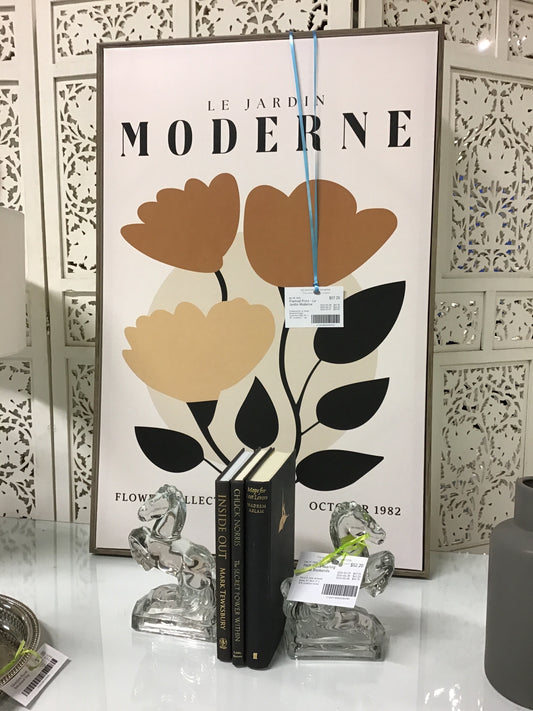 Framed Print - Le Jardin Moderne