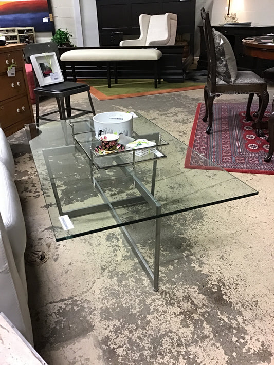 NEW! Metal/Glass Coffee Table