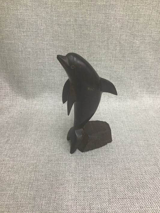 Carved Wood Dolphin