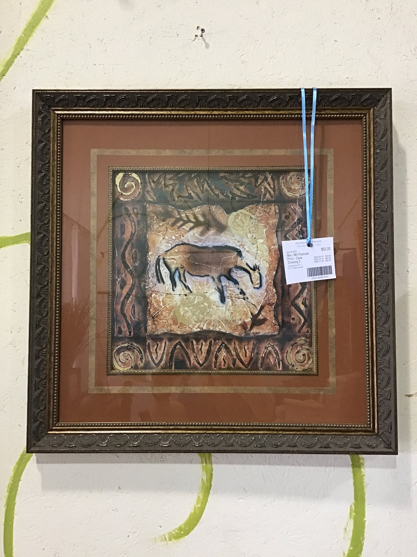 Ren- Wil Framed Print - Cave Drawing 2