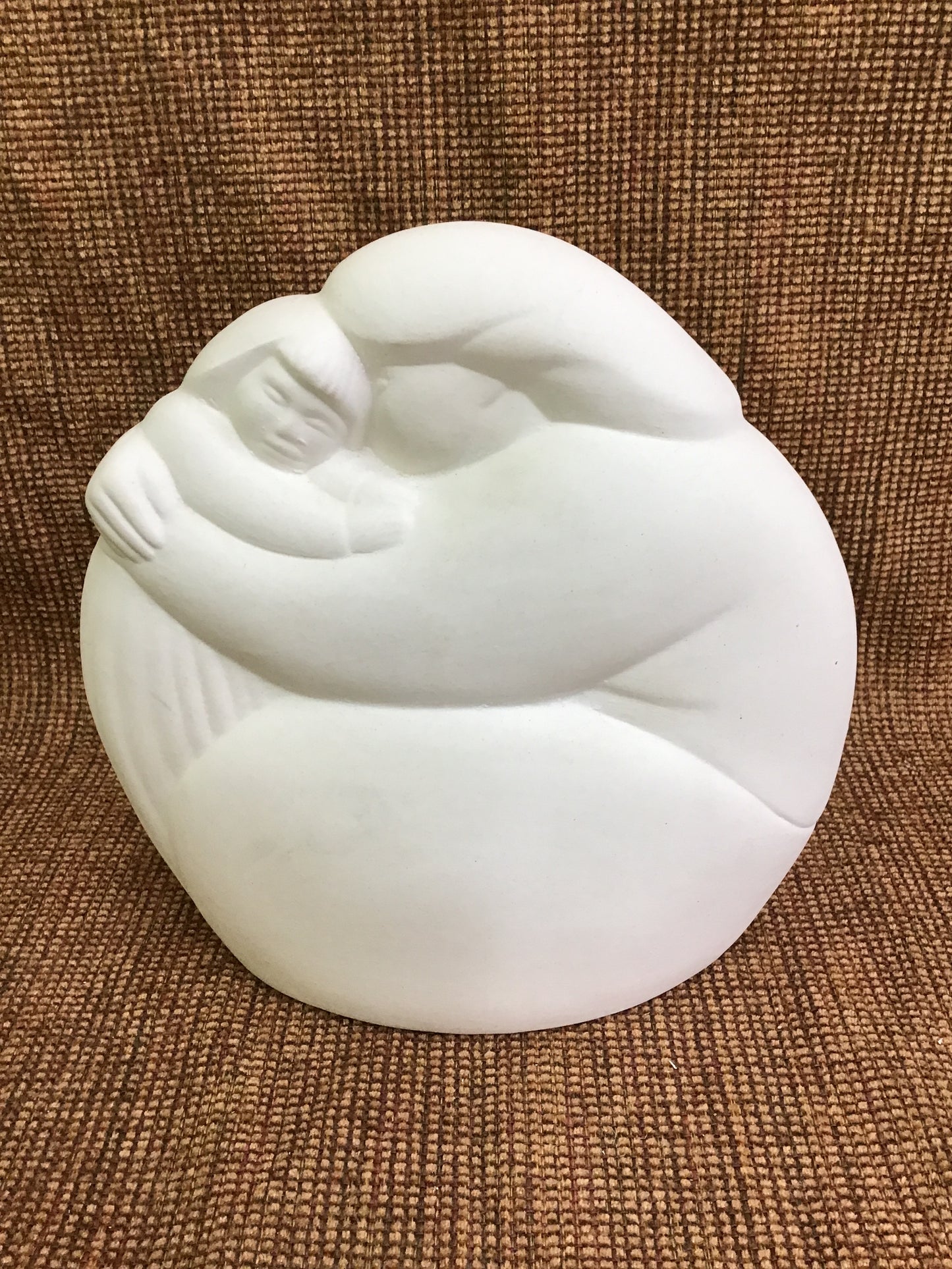 'Embrace' Pottery Figurine