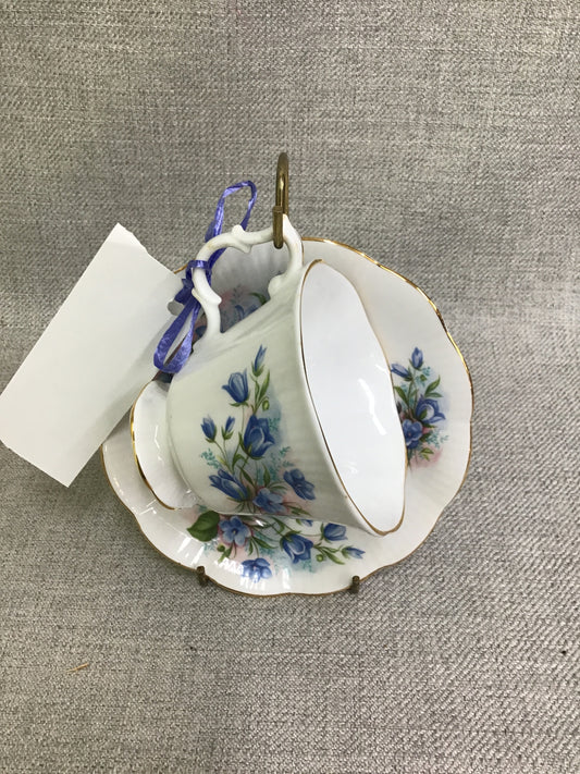 Royal Albert Teacup & Saucer- Bluebells
