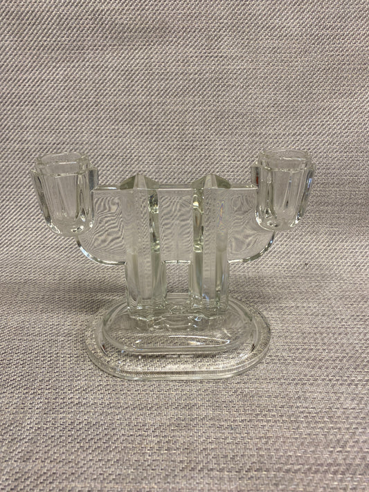Vintage Heisey Double Candleholder