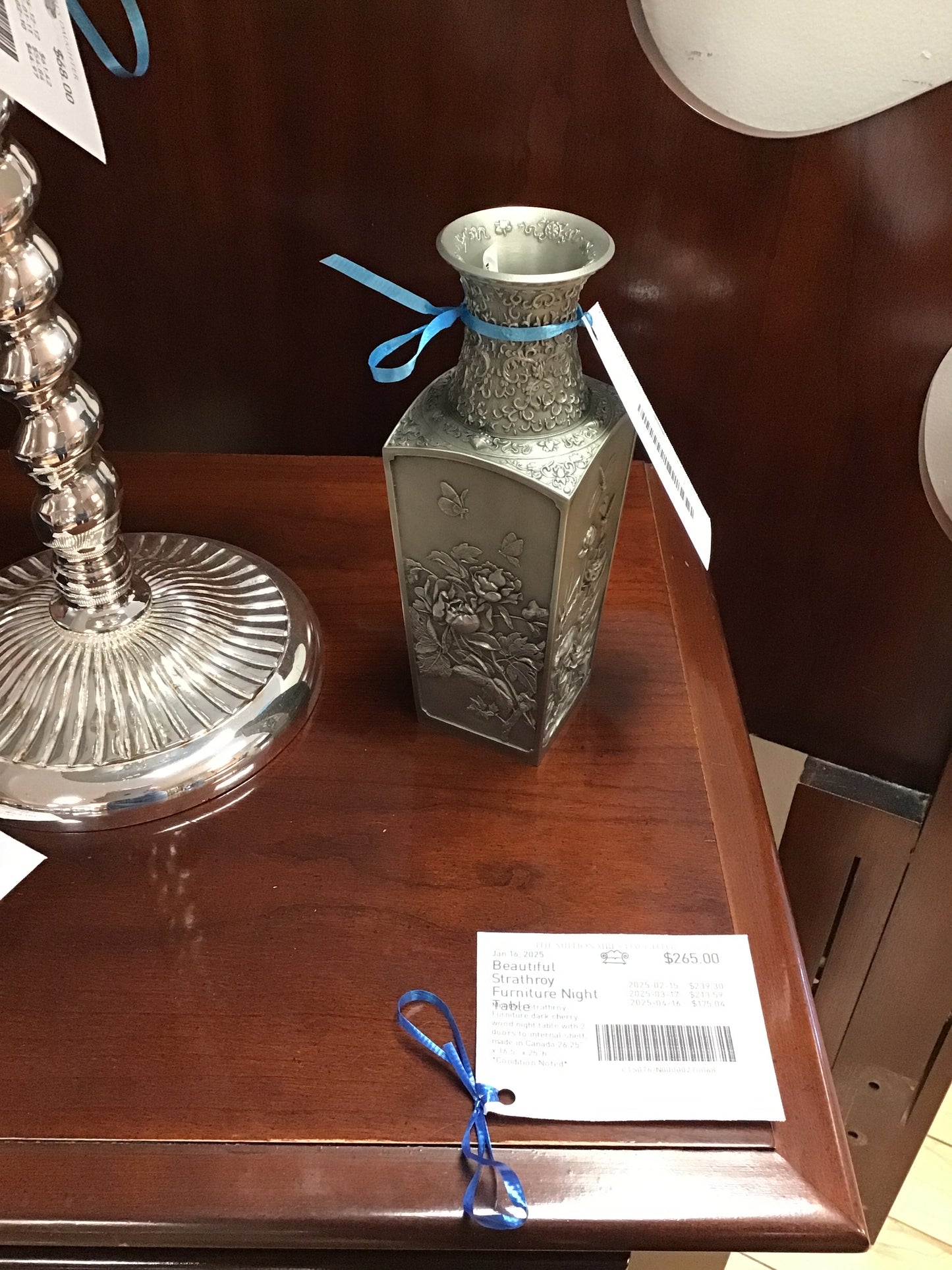 Royal Selangor Pewter Bud Vase