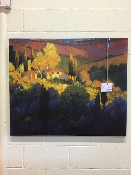 Frameless Print - Light Breaking On House