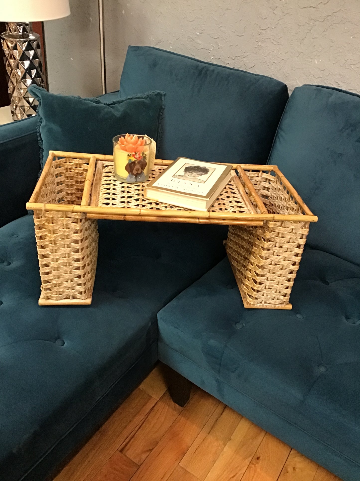 Wicker Breakfast Tray