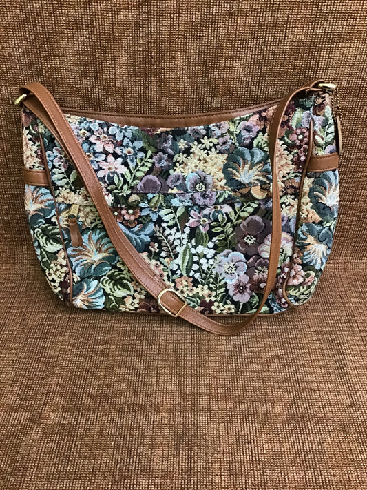 Vintage Floral Style SAS Handbag