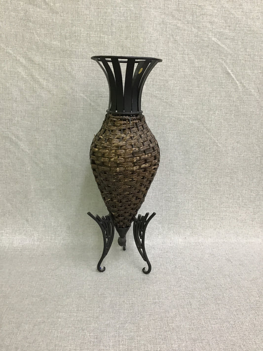 Metal Floor Vase