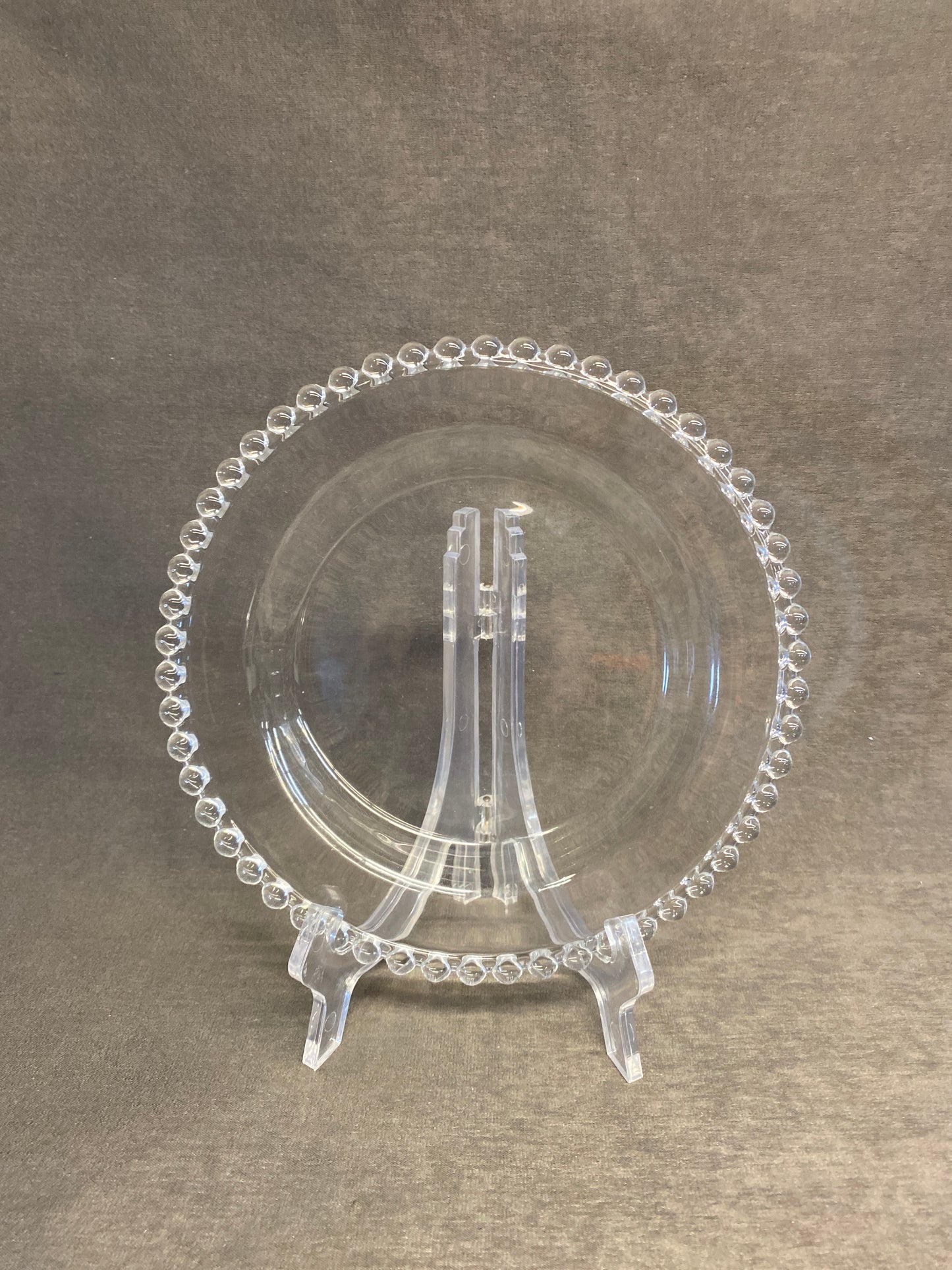 Set 6 Candlewick Salad Plates