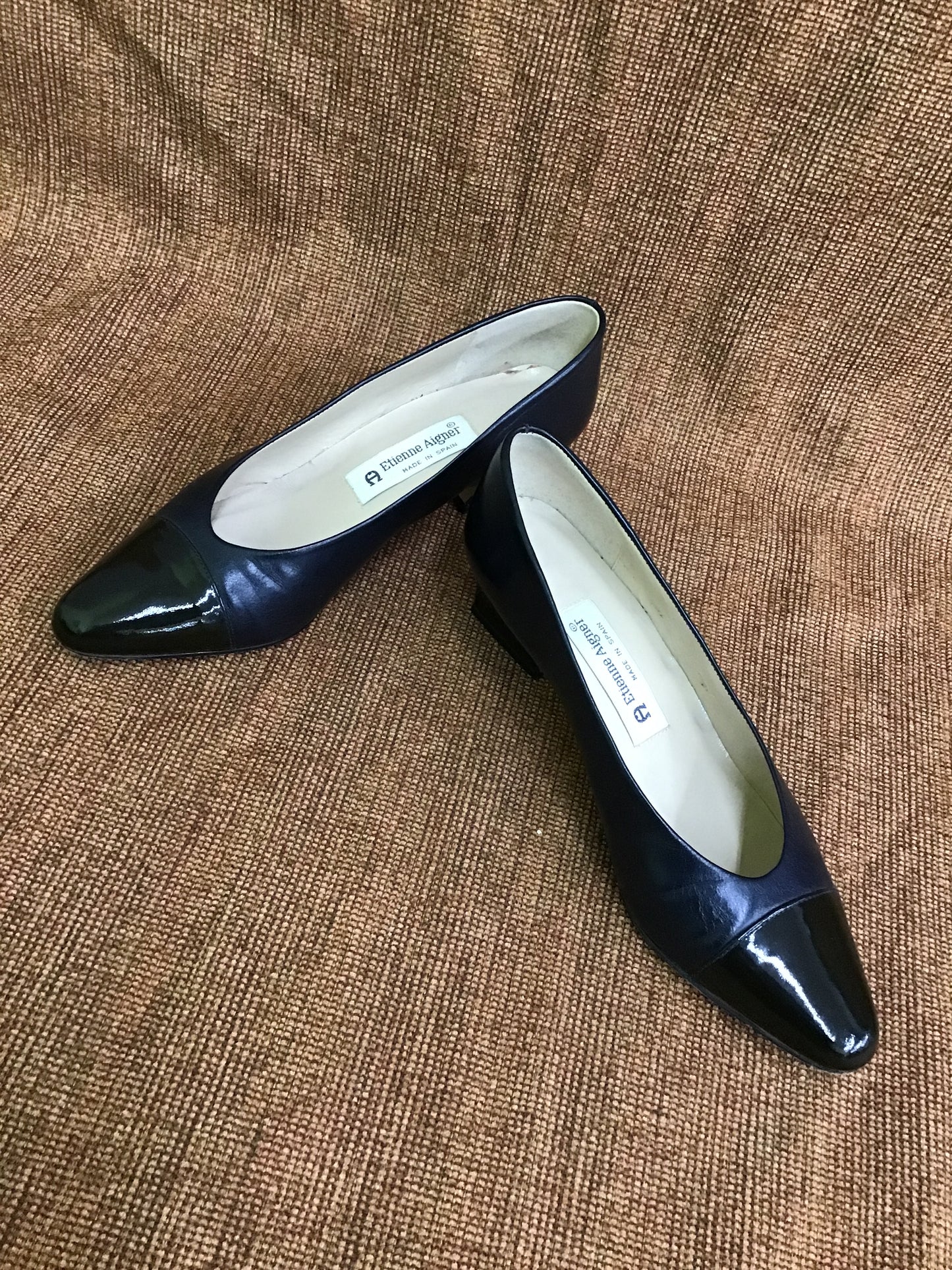 Etienne Aigner Leather Pumps