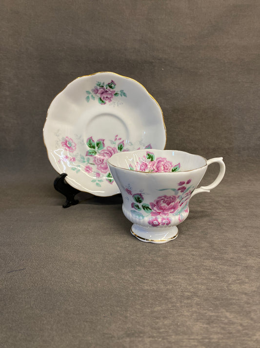 Royal Albert Teacup & Saucer - Pink Rose