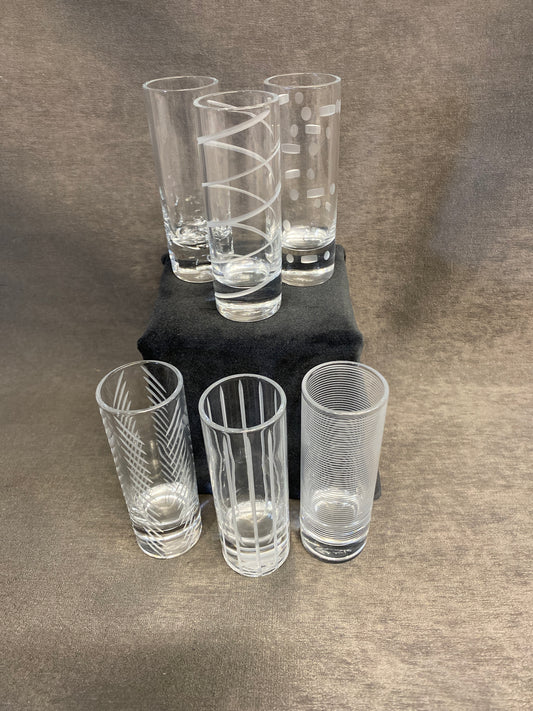 Mikasa "Cheers" SET 6 Shot Glasses