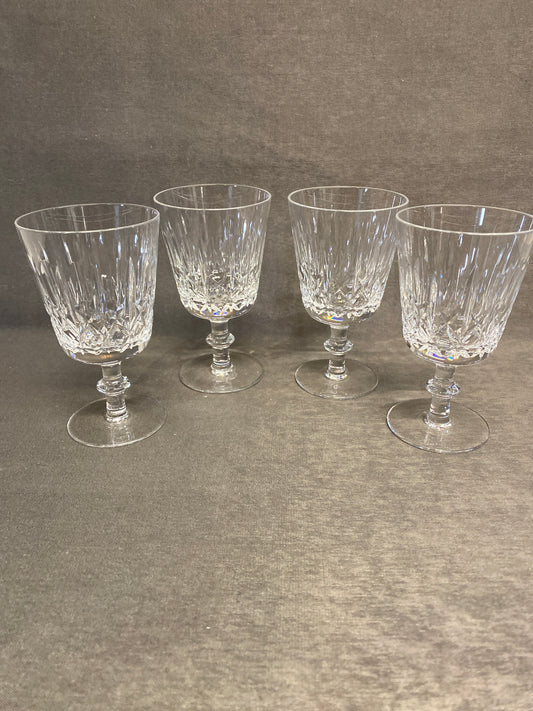 Set 4 Olive & Cross White Wine Glasses