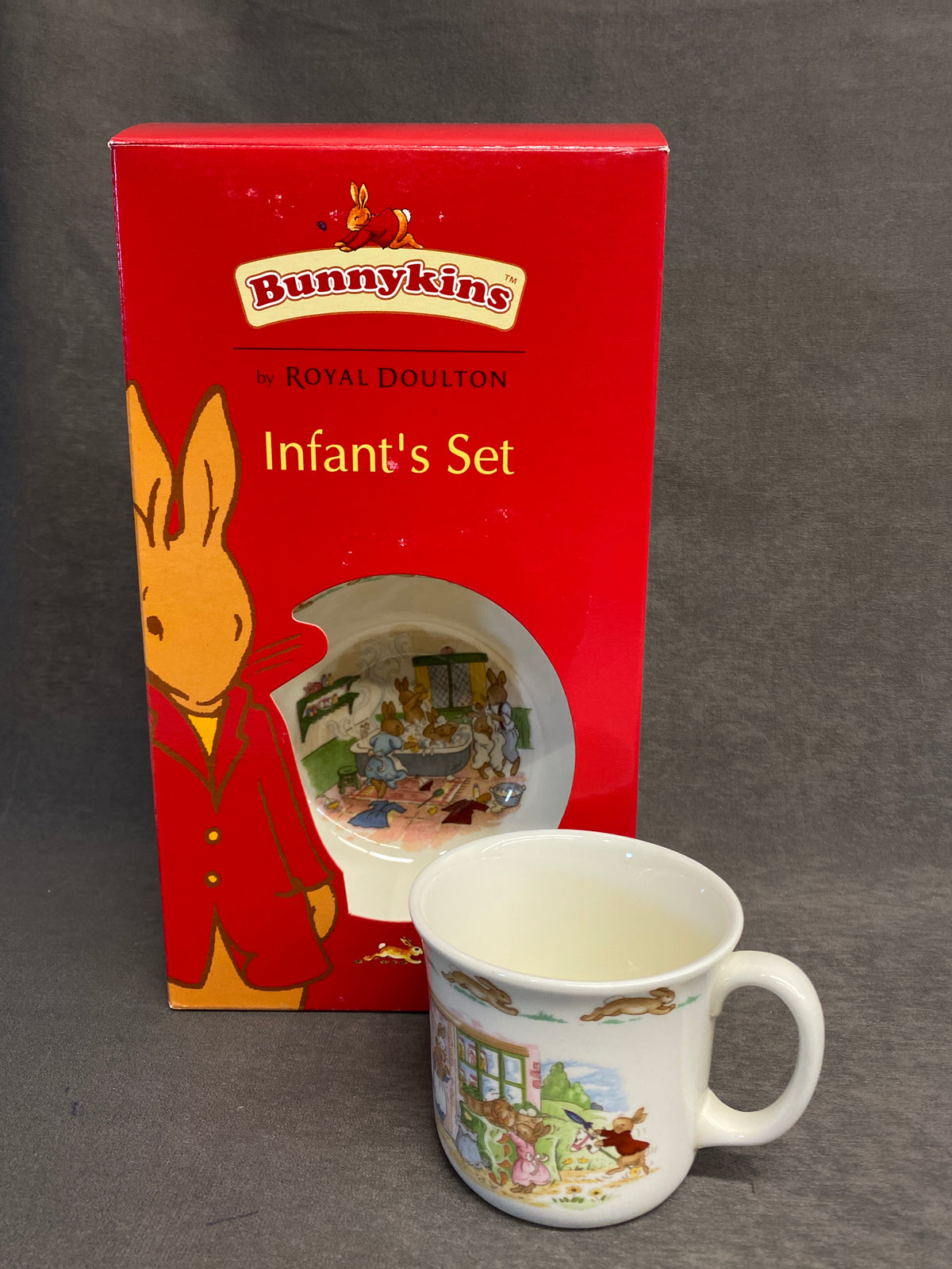 Boxed Bunnykins Infant Set - Bowl & Mug
