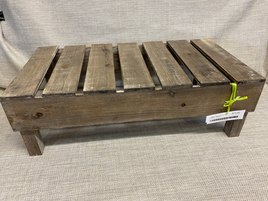 NEW! Wood Plant Stand - Bench