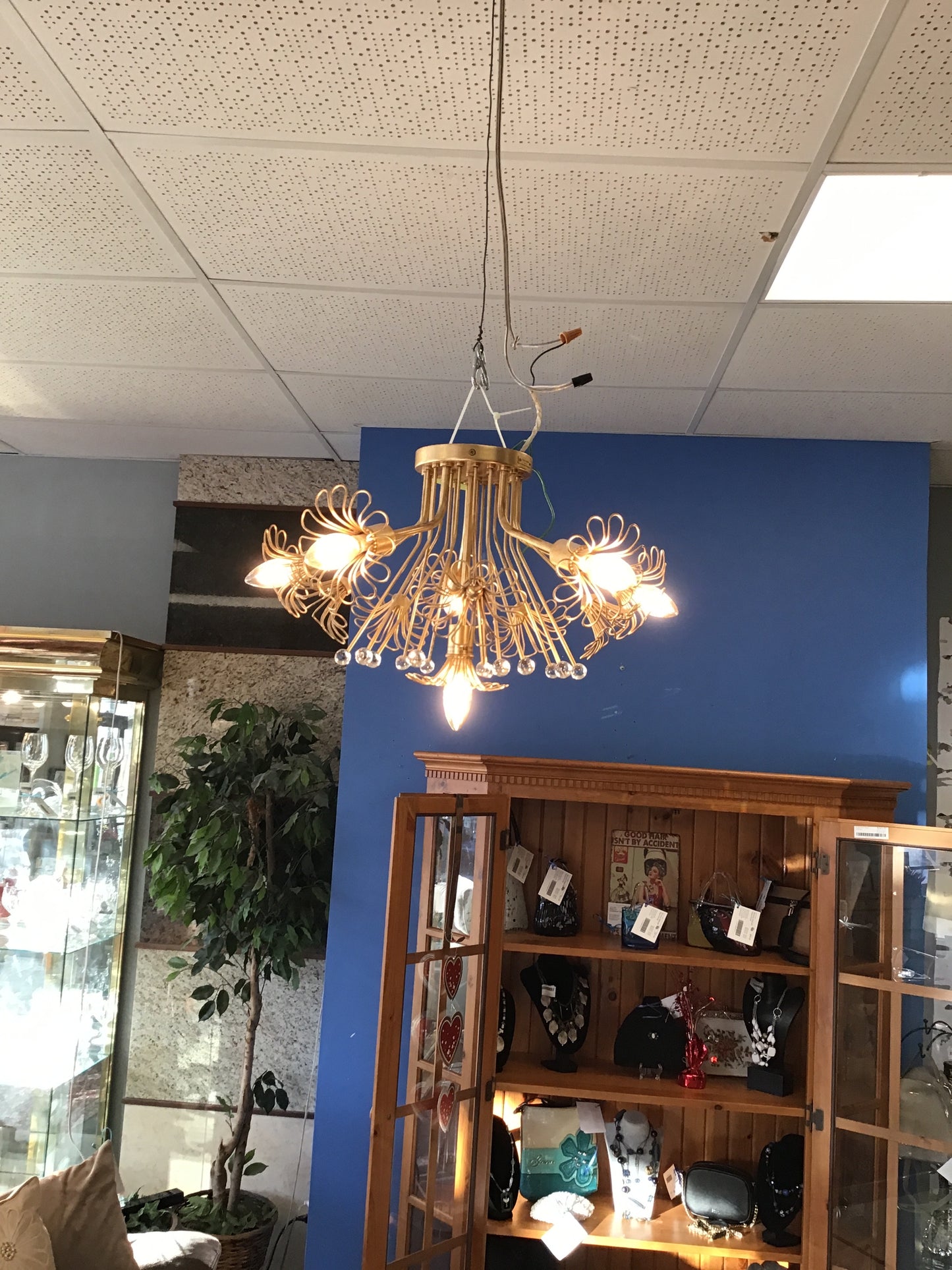 Gorgeous! 'Keaton Bouquet' Flush Mount Light