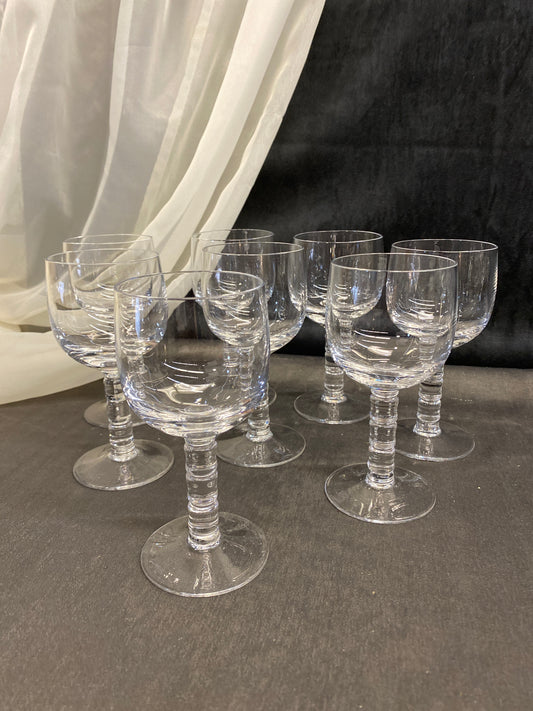 Set 8 Royal Leerdam Wine Glasses