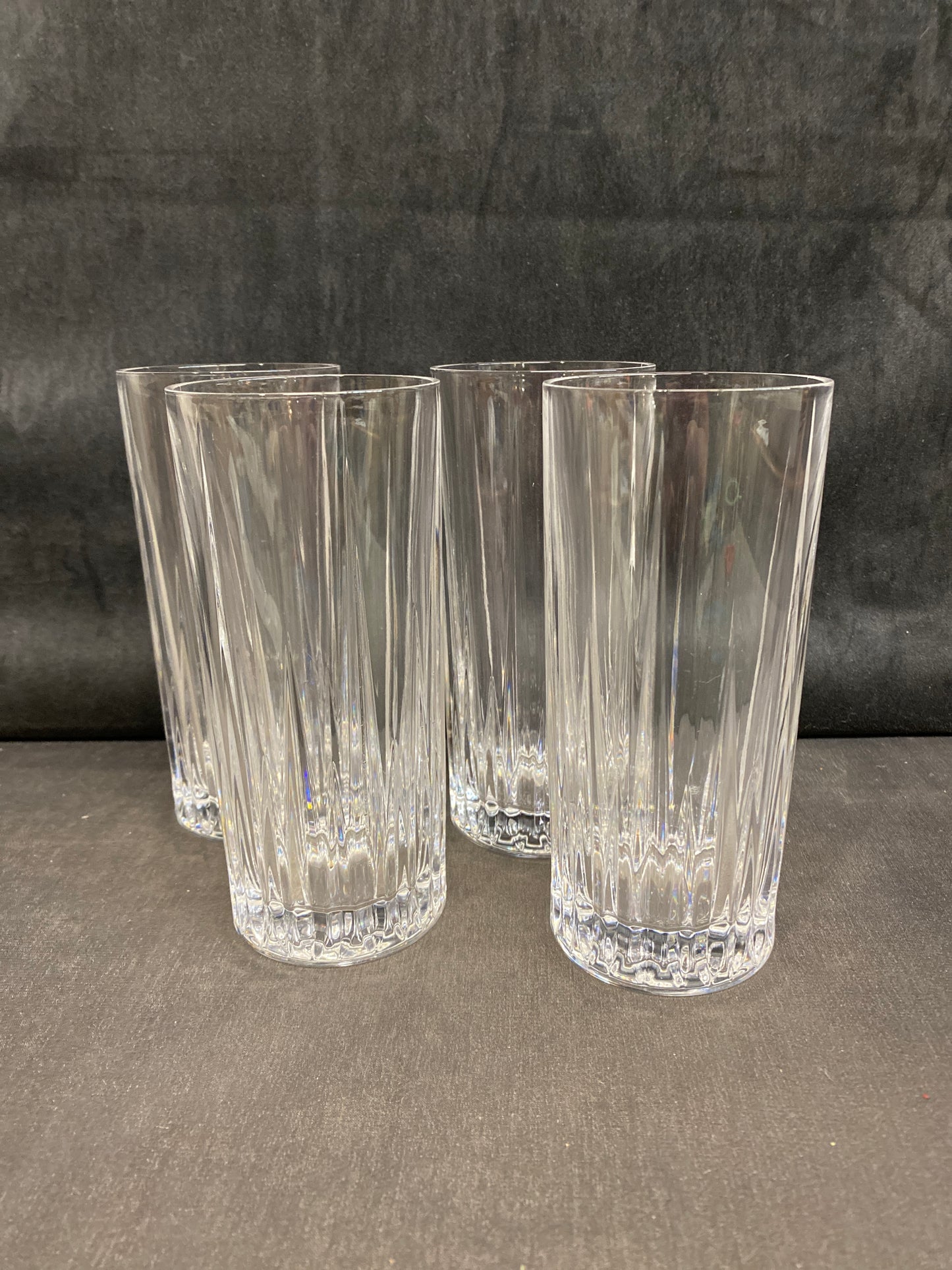 Set of 4 Crystal Highballs