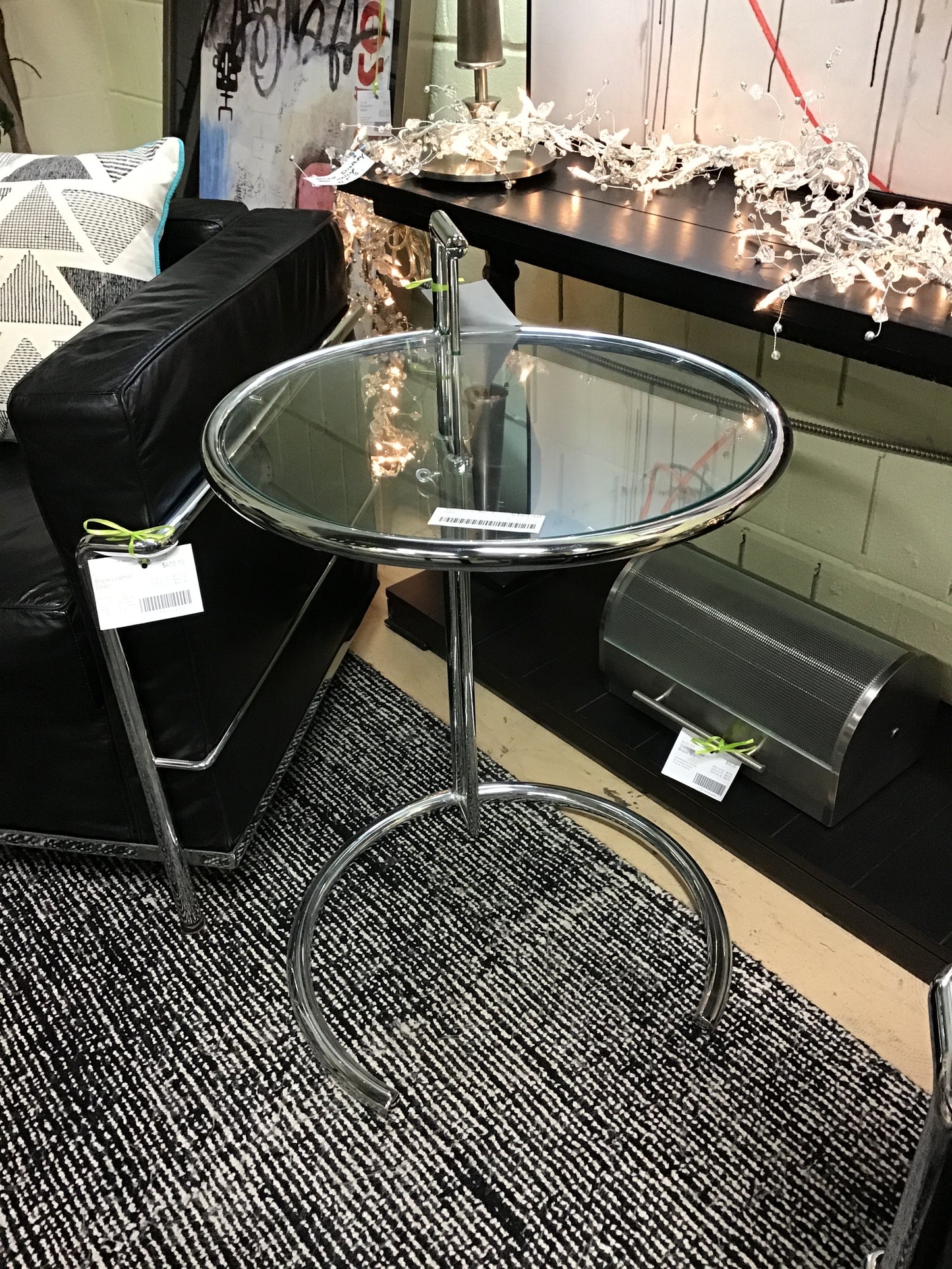 "Eileen Gray" Rd Side Table