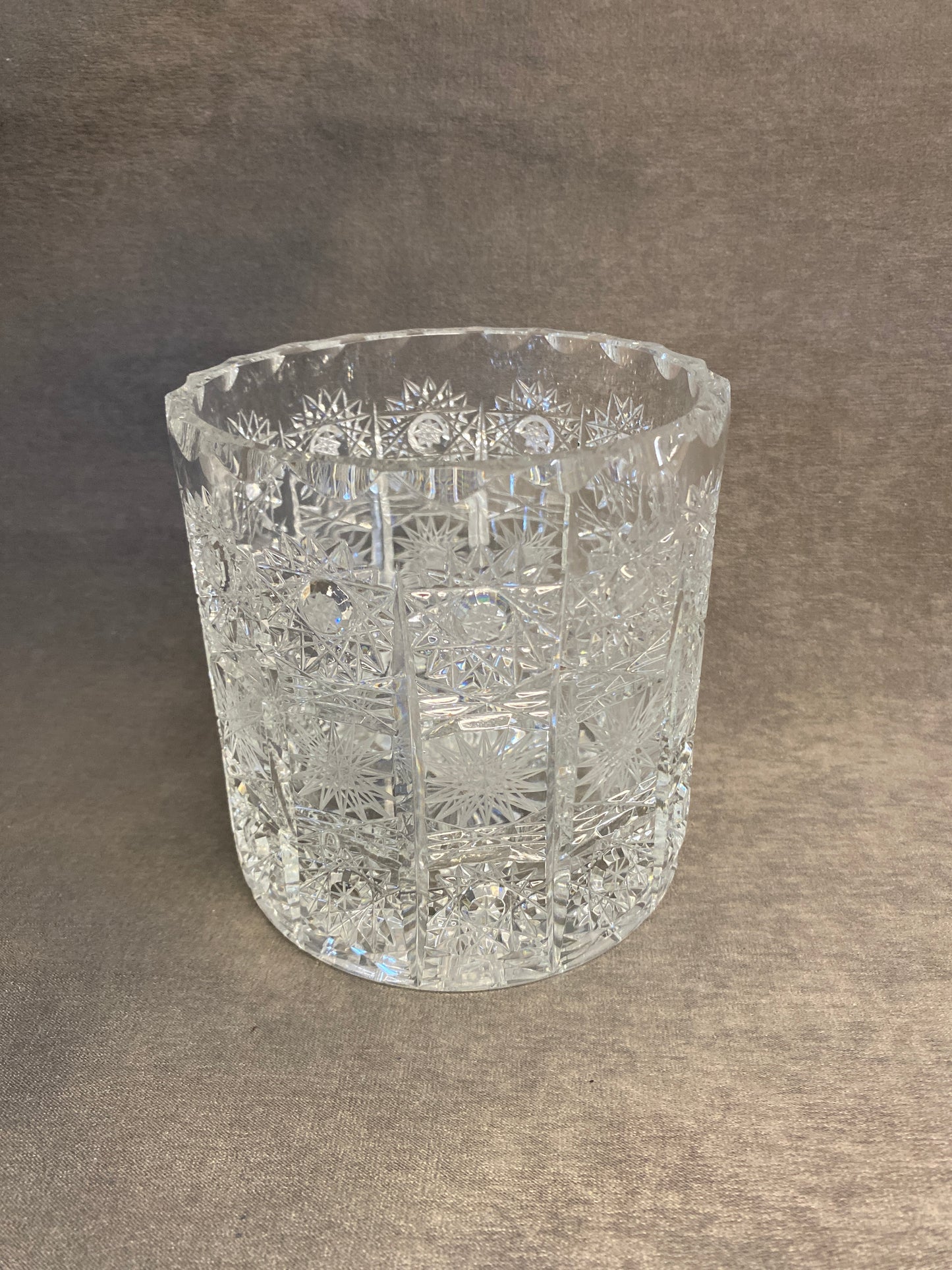 Crystal Vase - Cylindrical