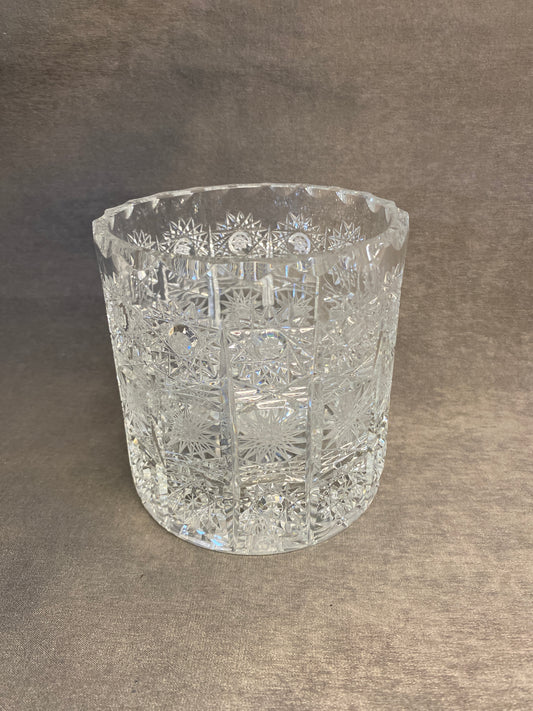 Crystal Vase - Cylindrical