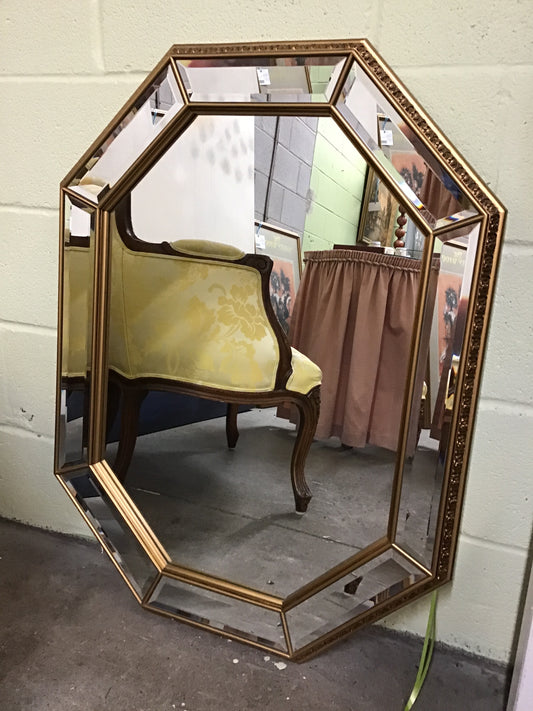 Mirror Framed Mirror - Gold