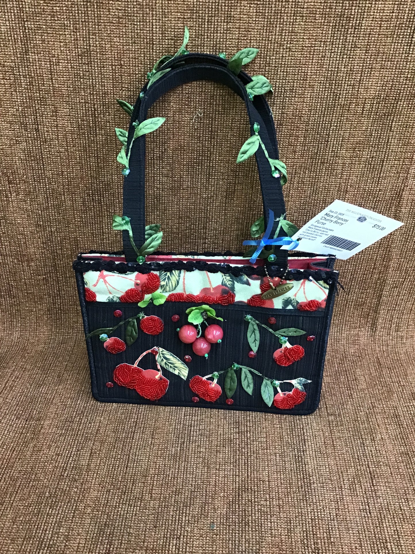 Mary Frances 'Cherry Berry' Purse