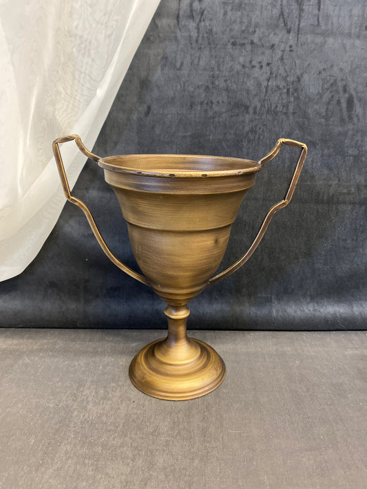 Metal Vase - Bronze Tone