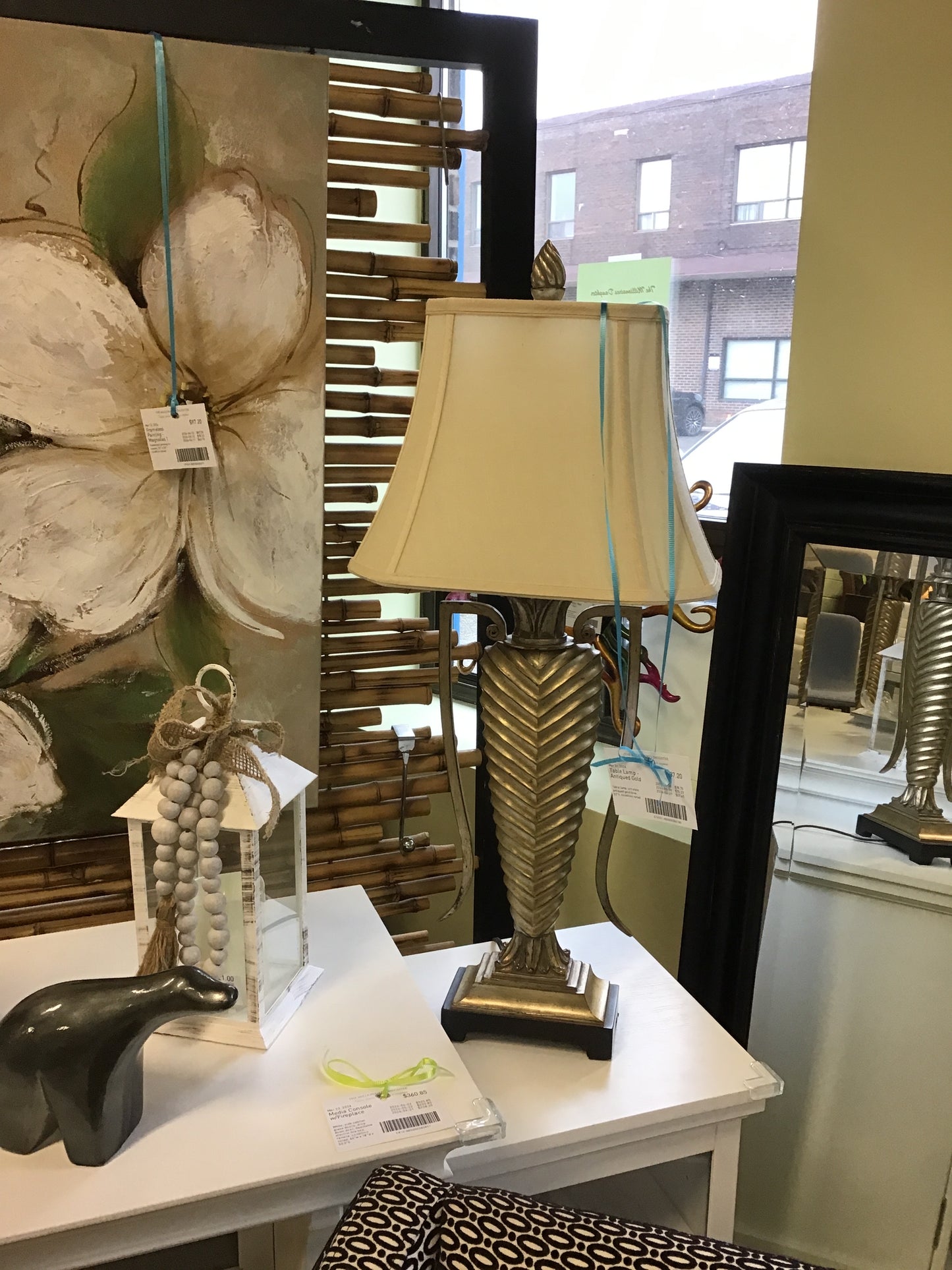Table Lamp - Antiqued Gold