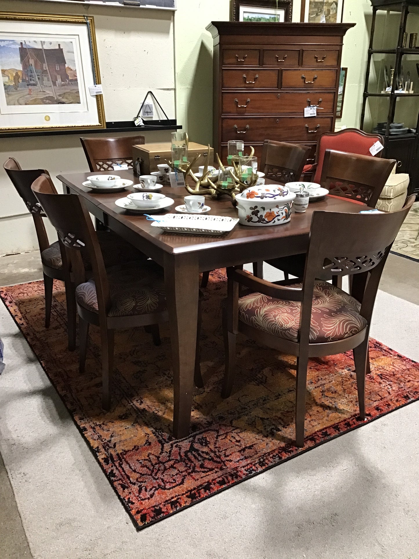 Bermex Dining Table & 6 Chairs