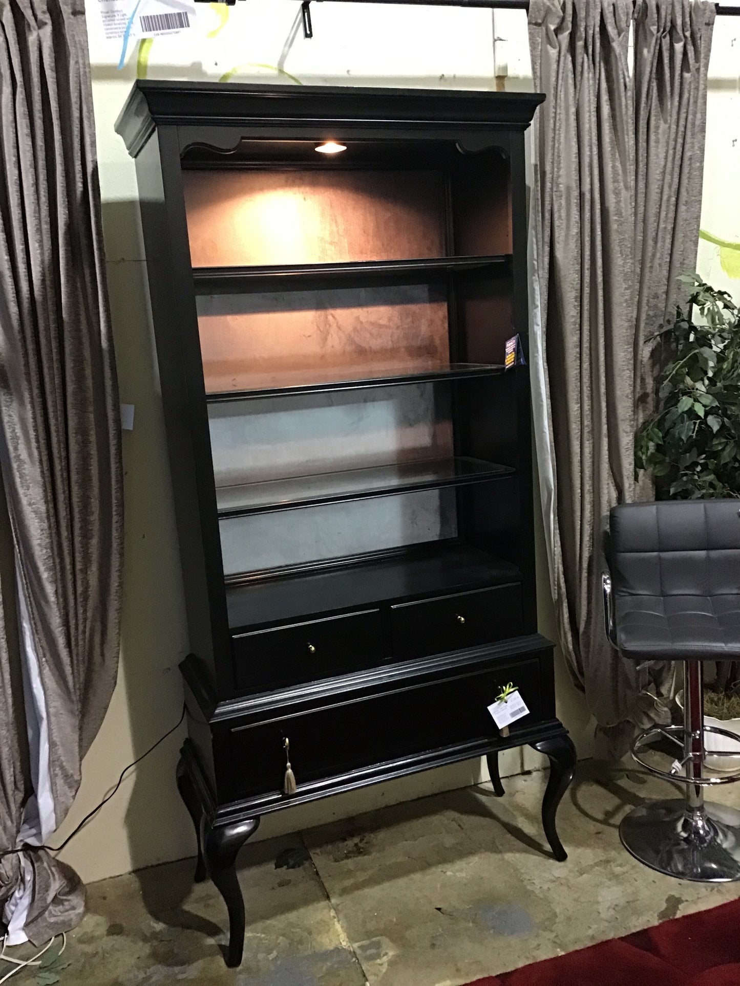 Hooker Twin Peak Display Cabinet