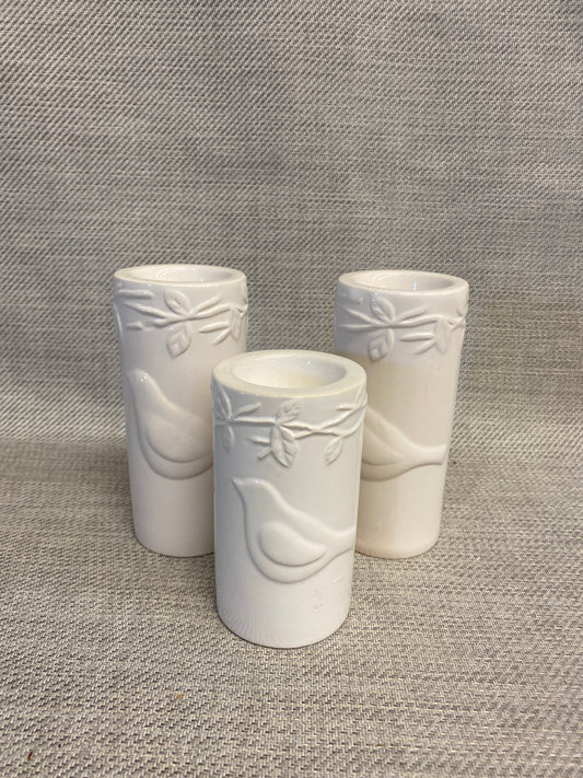 Set 3 Ceramic Tea Light Holders