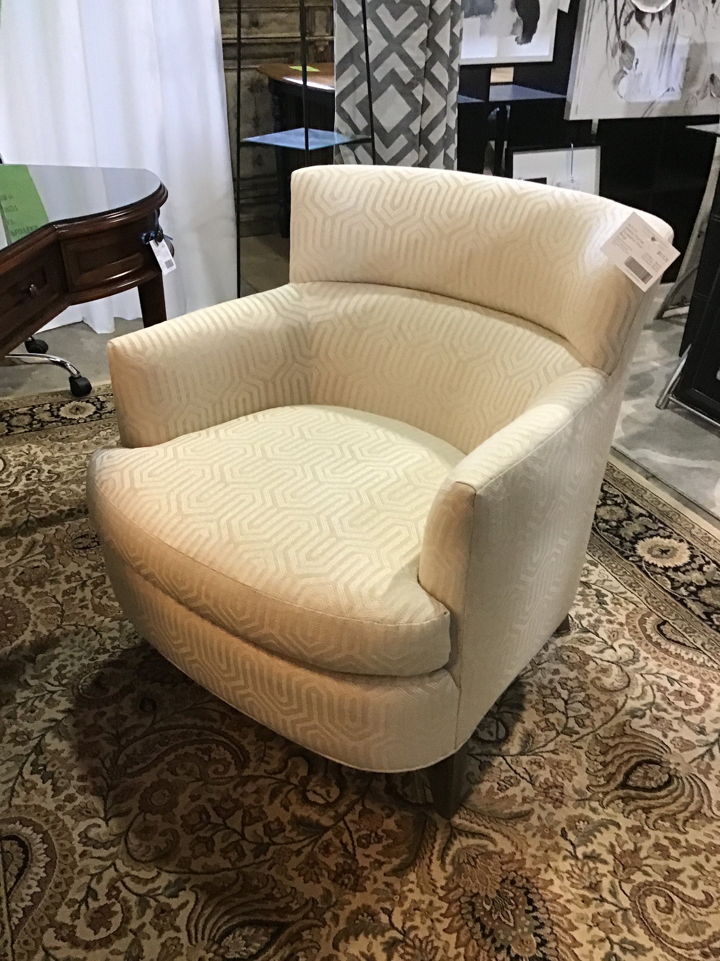 Jessica Charles Occasional Chair -Beige