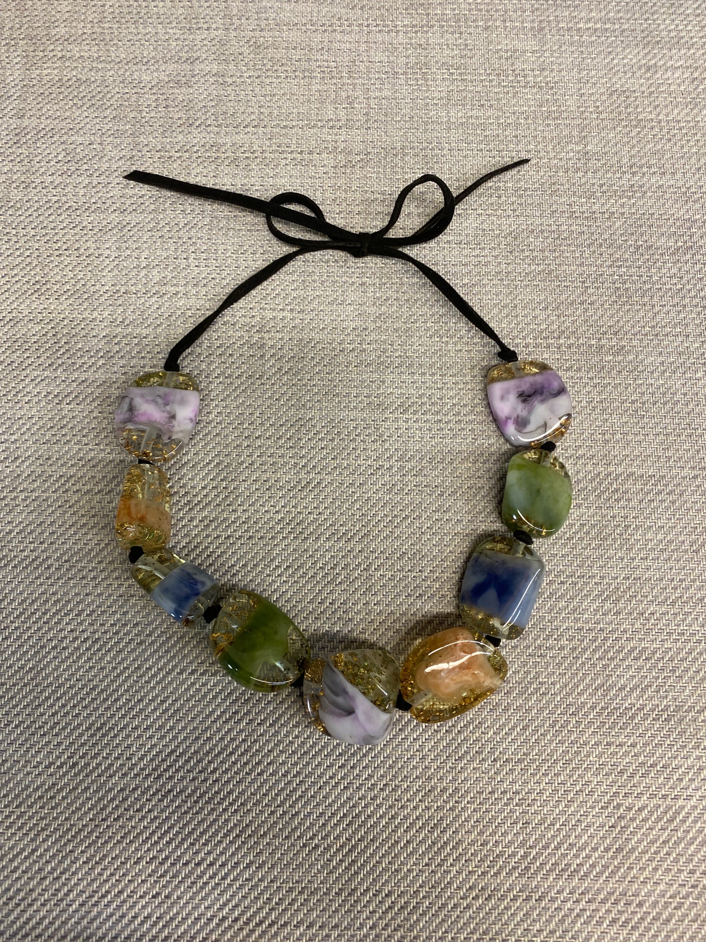 Chunky Necklace - Resin Rock