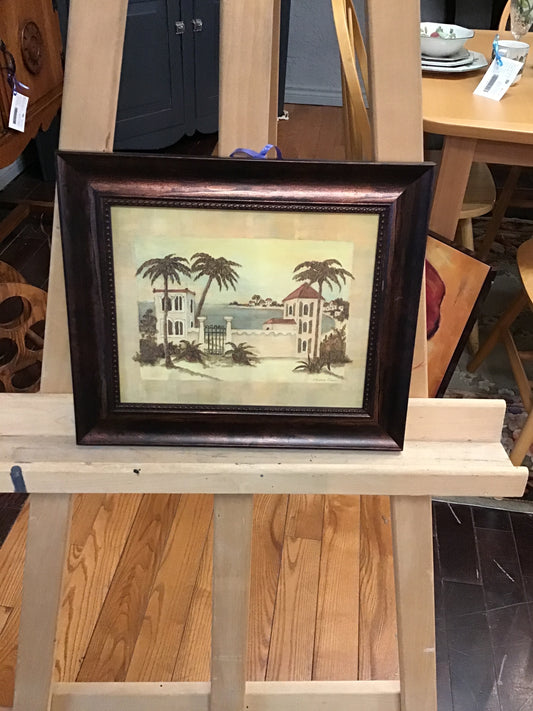 Framed Art by Charlene Winterle Olsen 'Paradise'