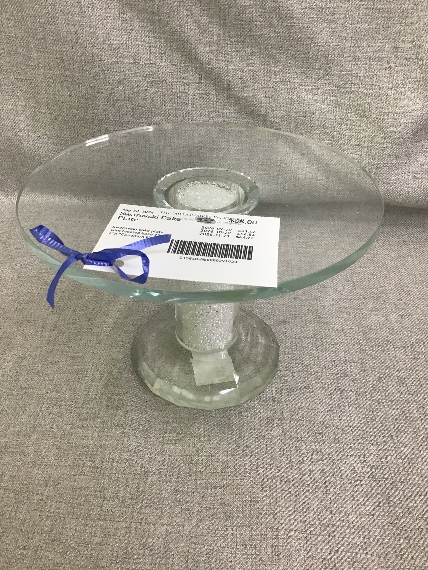 Swarovski Cake Plate
